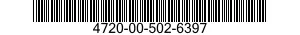4720-00-502-6397  4720005026397 005026397