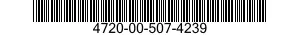 4720-00-507-4239  4720005074239 005074239