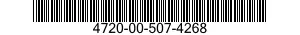 4720-00-507-4268  4720005074268 005074268