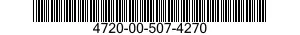 4720-00-507-4270  4720005074270 005074270