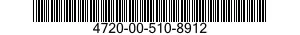 4720-00-510-8912  4720005108912 005108912