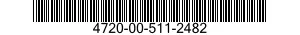 4720-00-511-2482  4720005112482 005112482