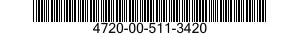 4720-00-511-3420  4720005113420 005113420