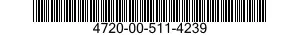 4720-00-511-4239  4720005114239 005114239