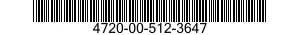 4720-00-512-3647  4720005123647 005123647
