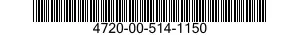 4720-00-514-1150  4720005141150 005141150