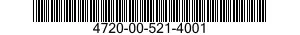 4720-00-521-4001  4720005214001 005214001