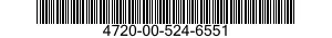 4720-00-524-6551  4720005246551 005246551
