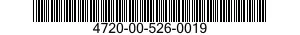4720-00-526-0019  4720005260019 005260019
