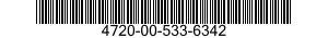 4720-00-533-6342  4720005336342 005336342