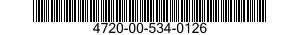 4720-00-534-0126  4720005340126 005340126