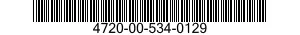 4720-00-534-0129  4720005340129 005340129