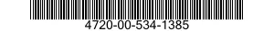 4720-00-534-1385  4720005341385 005341385