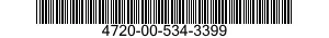 4720-00-534-3399  4720005343399 005343399