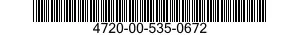 4720-00-535-0672  4720005350672 005350672