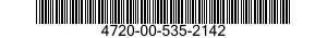 4720-00-535-2142  4720005352142 005352142