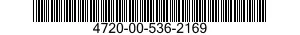 4720-00-536-2169  4720005362169 005362169