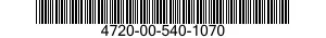 4720-00-540-1070  4720005401070 005401070