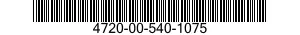 4720-00-540-1075  4720005401075 005401075