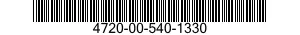 4720-00-540-1330  4720005401330 005401330