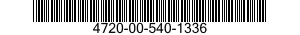 4720-00-540-1336  4720005401336 005401336
