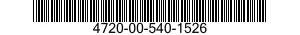 4720-00-540-1526  4720005401526 005401526
