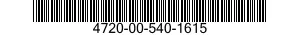 4720-00-540-1615  4720005401615 005401615