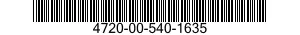4720-00-540-1635  4720005401635 005401635