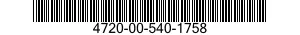 4720-00-540-1758  4720005401758 005401758