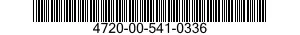 4720-00-541-0336  4720005410336 005410336