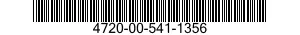 4720-00-541-1356  4720005411356 005411356