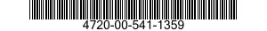 4720-00-541-1359  4720005411359 005411359