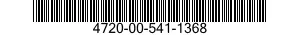 4720-00-541-1368  4720005411368 005411368