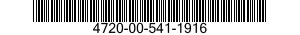 4720-00-541-1916  4720005411916 005411916