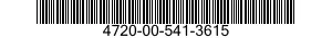 4720-00-541-3615  4720005413615 005413615