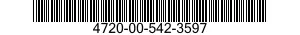 4720-00-542-3597  4720005423597 005423597