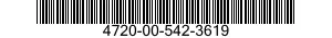 4720-00-542-3619  4720005423619 005423619