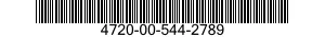4720-00-544-2789  4720005442789 005442789