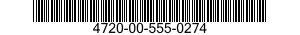 4720-00-555-0274  4720005550274 005550274