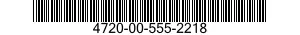 4720-00-555-2218  4720005552218 005552218