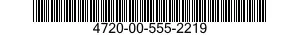 4720-00-555-2219  4720005552219 005552219