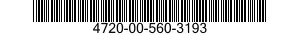 4720-00-560-3193  4720005603193 005603193