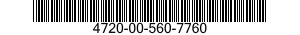 4720-00-560-7760  4720005607760 005607760