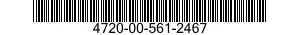 4720-00-561-2467  4720005612467 005612467