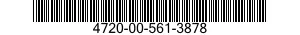 4720-00-561-3878  4720005613878 005613878