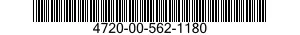 4720-00-562-1180  4720005621180 005621180
