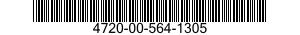 4720-00-564-1305  4720005641305 005641305