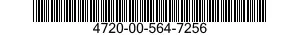 4720-00-564-7256  4720005647256 005647256