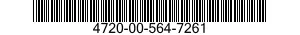 4720-00-564-7261 HOSE ASSEMBLY,NONMETALLIC 4720005647261 005647261