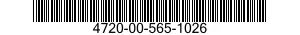 4720-00-565-1026  4720005651026 005651026